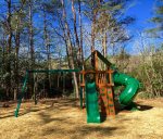 Rec Area at Chimney Cabins - Playset for the youngsters in your group